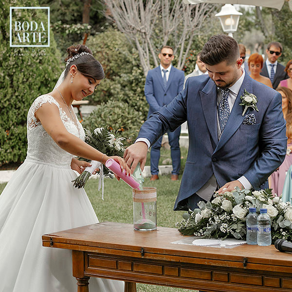 Ritual arena bodas civiles